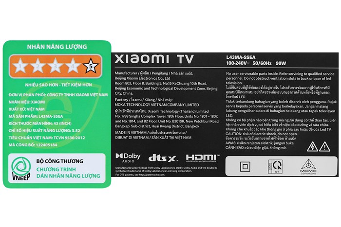 Google Tivi Xiaomi QLED 4K A Pro 55 Inch 2025 L55MA-SSEA